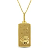Mimi & Max Sagittarius Horoscope Necklace In 10k Yellow Gold In Gold