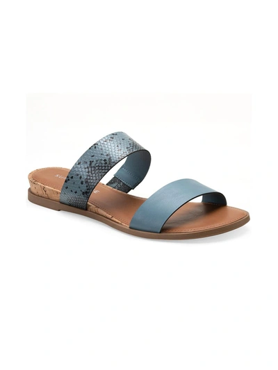 Sun + Stone Easten Womens Slide Sandals In Multi