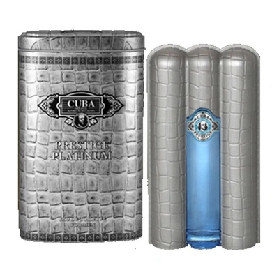 Cuba Amcubpp3s 3 Oz. Prestige Platinum Eau De Toilette Spray For Men
