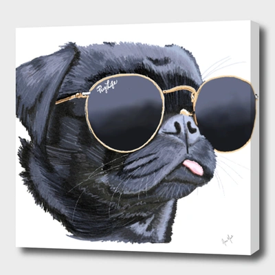 Curioos Pug Life In Black