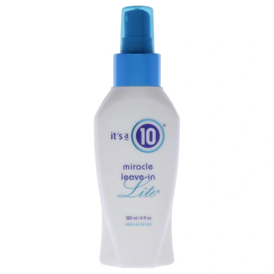 It's A 10 Miracle Leave-in Lite By Its A 10 For Unisex - 4 oz Spray