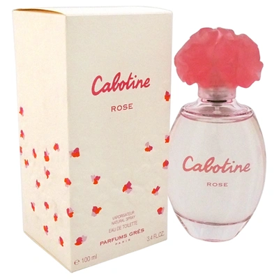 Parfums Gres Cabotine Rose For Women 3.4 oz Edt Spray
