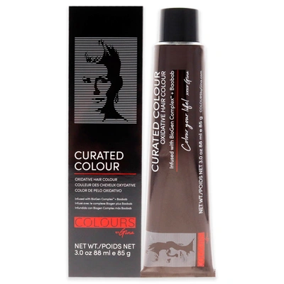 Colours By Gina Curated Colour - 5.35-5gm Light Golden Mahogany By  For Unisex - 3 oz Hair Color In Black