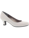 Array Flatter Womens Low Heels In White