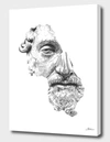 Curioos Marcus Aurelius Antoninus Augustus / Black / White