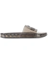 Fenty X Puma Fenty By Puma Jelly Slides In Black,gray In Black