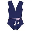Canopea Mom Palerma One Piece In Blueberry In Blue