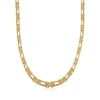 Ross-simons 14kt Yellow Gold Byzantine And Double-link Necklace In Gold