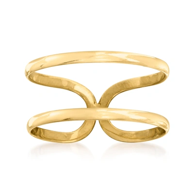 Canaria Fine Jewelry Canaria 10kt Yellow Gold Open-space Ring