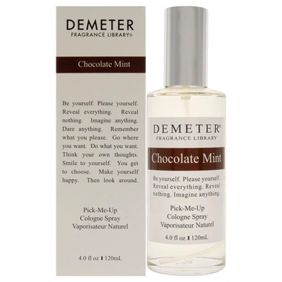 Demeter Chocolate Mint By  For Unisex - 4 oz Cologne Spray