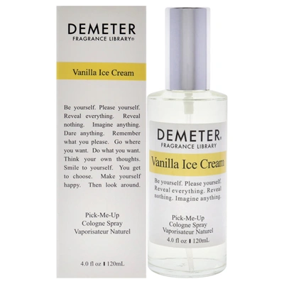 Demeter Vanilla Ice Cream By  For Women - 4 oz Cologne Spray