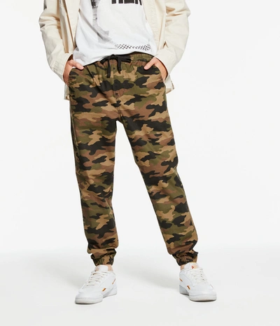 Aéropostale Men's Camo Stretch Twill Joggers In Green