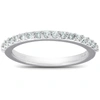 Pompeii3 1/4ct Diamond Ring Matching Engagement Band 17-stone 14k White Gold In Multi