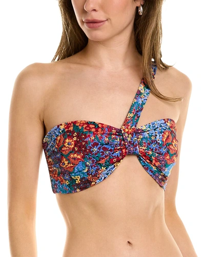 ONIA LAUREN BANDEAU BIKINI TOP MULTI 