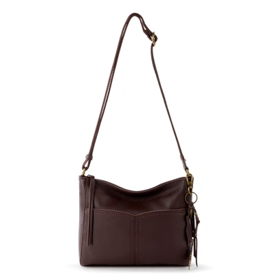 The Sak Women's Alameda Leather Crossbody In Mahogany