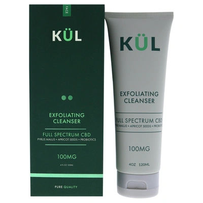 Kul Exfoliating Cleanser Full Spectrum 100mg By  For Unisex - 4 oz Cleanser In Green