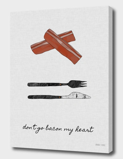 Curioos Don't Go Bacon My Heart In White