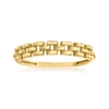 CANARIA FINE JEWELRY CANARIA 10KT YELLOW GOLD PANTHER-LINK RING