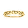 Canaria Fine Jewelry Canaria 10kt Yellow Gold Panther-link Ring In Gold