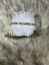 A Rare Bird Fringe Bracelet In White In White