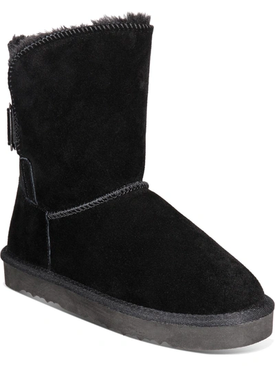 STYLE & CO TEENY WOMENS SUEDE COLD WEATHER BOOTIES