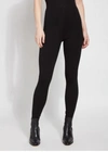 Lyssé Black Pointe Signature Centre Seam Legging In Black