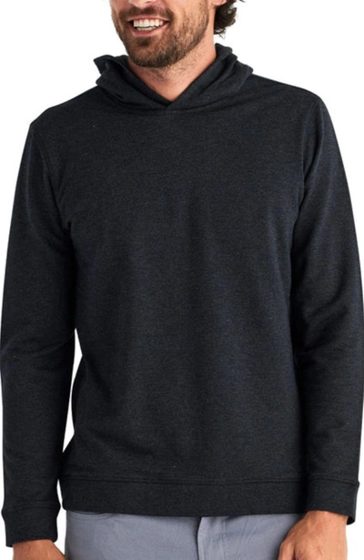Free Fly Bamboo Heritage Fleece Hoody In Graphite In Black