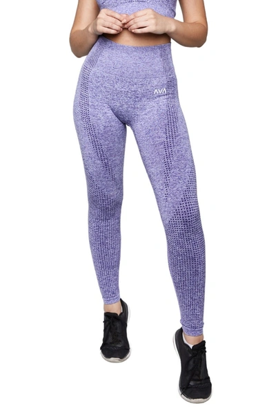 Ava Active Skin Legging In Purple