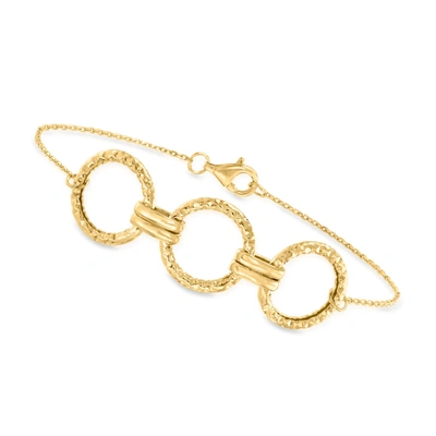 Canaria Fine Jewelry Canaria 10kt Yellow Gold Multi-circle Bracelet
