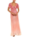 Theia Estelle Sequin Gown In Pink