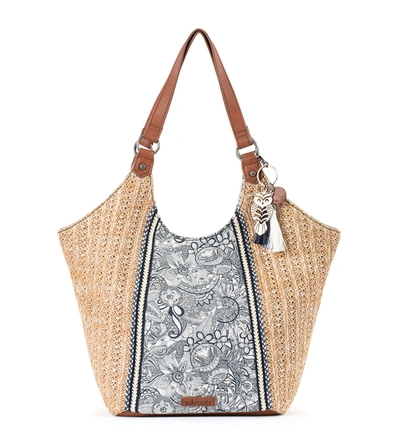 Sakroots Roma Shopper In Beige