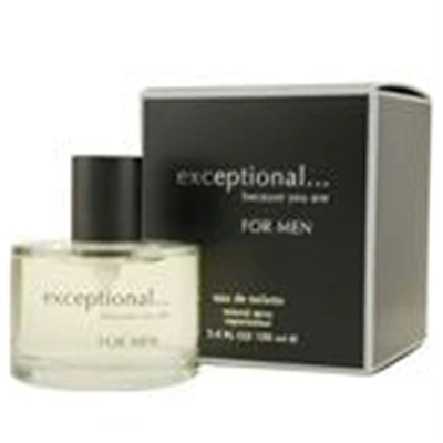 Exceptional Parfums Exceptional-because You Are By  Edt Cologne Spray 3.4 oz In Black