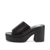 Yellowbox Ovelle Platform Heel In Black In Black