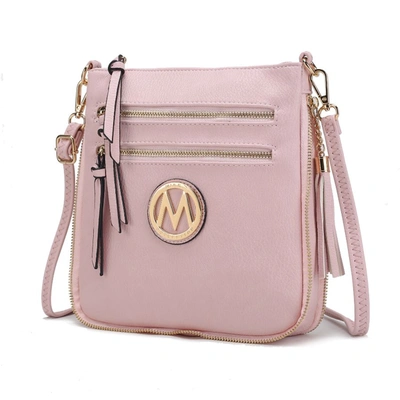 Mkf Collection By Mia K Angelina Expendable Crossbody Handbag In Pink