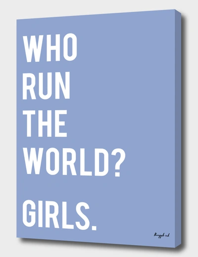 Curioos Who Run The World? Girls. In Pink