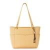 The Sak Sequoia Leather Tote In Yellow