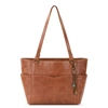 The Sak Sequoia Leather Tote In Brown