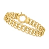 CANARIA FINE JEWELRY CANARIA 10MM 10KT YELLOW GOLD CIRCLE-LINK BRACELET