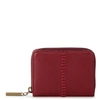 The Sak Iris Leather Zip Around Wallet In Red