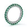 THE ETERNAL FIT 14K 1.43 CT. TW. EMERALD ETERNITY RING