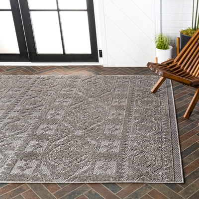 Jonathan Y Citta High-low Pile Mediterranean Tile Indoor/outdoor Area Rug