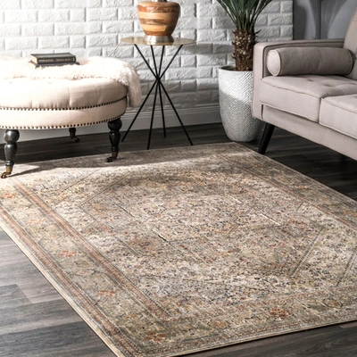 Nuloom Carol Traditional Medallion Area Rug