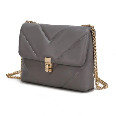 Mkf Collection By Mia K Ellie Crossbody Handbag In Grey