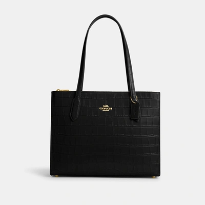 Coach Outlet Nina Carryall In Black