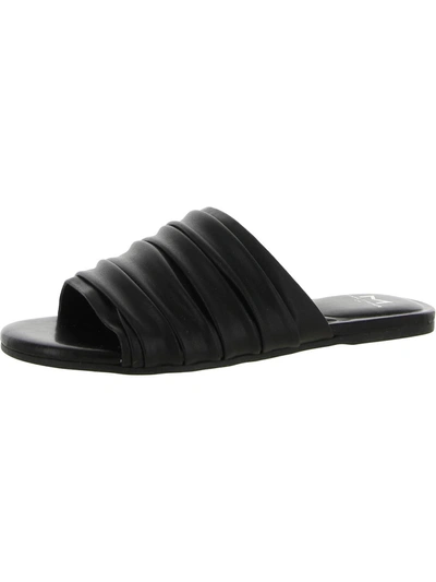 Marc Fisher Ltd Oswin 2 Womens Slip On Dressy Slide Sandals In Black