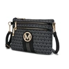 Mkf Collection By Mia K Tarren Signature Crossbody-wristlet Handbag In Grey