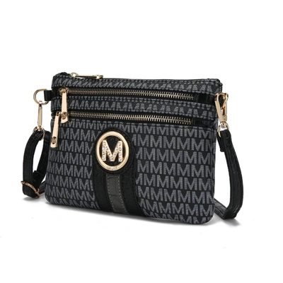 Mkf Collection By Mia K Tarren Signature Crossbody-wristlet Handbag In Grey