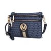 Mkf Collection By Mia K Tarren Signature Crossbody-wristlet Handbag In Blue
