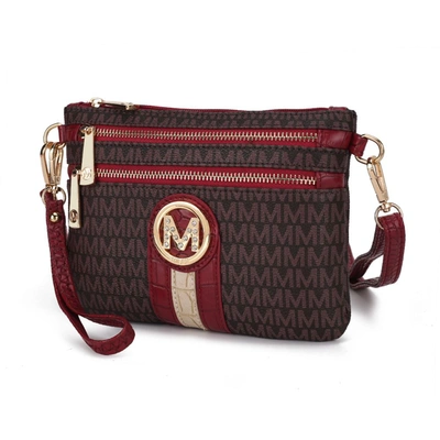 Mkf Collection By Mia K Tarren Signature Crossbody-wristlet Handbag In Brown