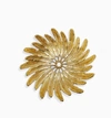 CLASSIC TOUCH DECOR GOLD FLOWER PLATE